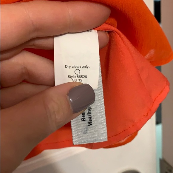 J.Crew Ruffle Neck Button Down Tank - Picture 4 of 5